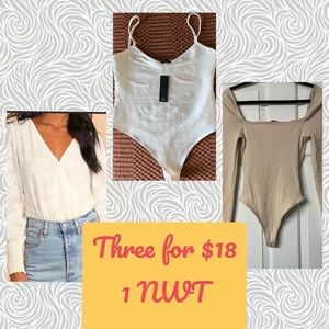 Bundle of Lulu’s Bodysuits